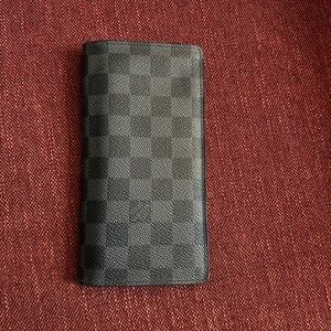 Louis Vuitton Black Damier Graphite Key & Card Holder